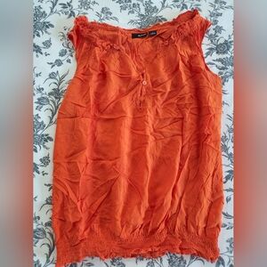 a.n.a Bright Orange Top